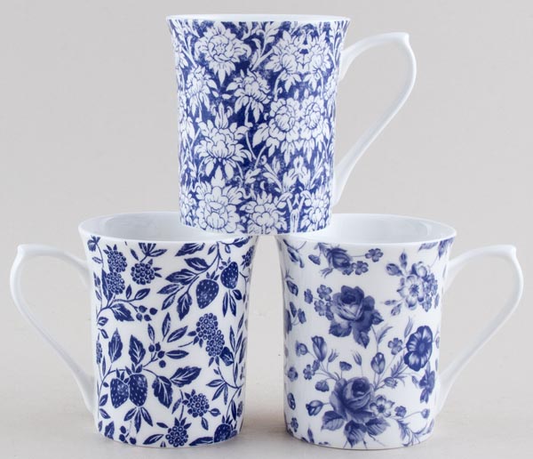 Mugs set of 3 Ava, Calais and Tiverton White